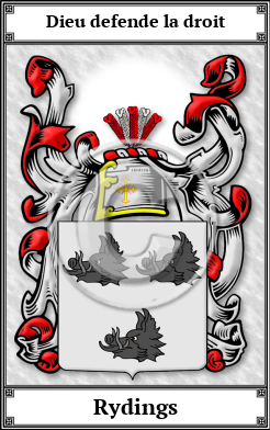 Rydings Family Crest Download (JPG)  Book Plated - 150 DPI