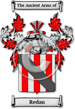Redan Family Crest Download (jpg) Legacy Series - 150 DPI