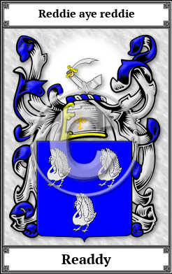 Readdy Family Crest Download (JPG)  Book Plated - 150 DPI