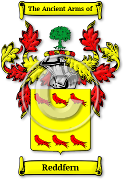 Reddfern Family Crest Download (jpg) Legacy Series - 150 DPI