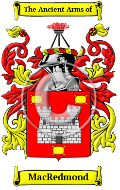 MacRedmond Family Crest/Coat of Arms