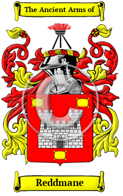 Reddmane Family Crest/Coat of Arms