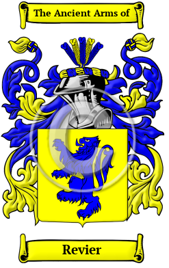 Revier Family Crest/Coat of Arms