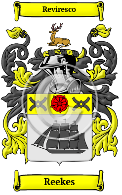 Reekes Family Crest/Coat of Arms