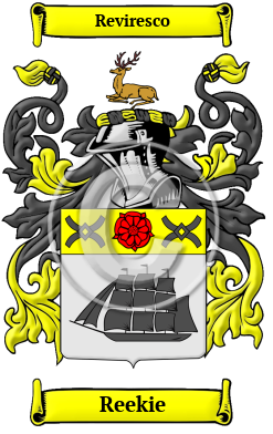 Reekie Family Crest/Coat of Arms