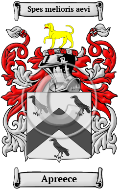 Apreece Family Crest/Coat of Arms