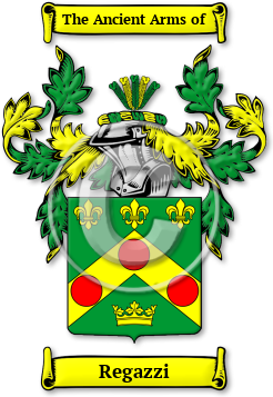 Regazzi Family Crest Download (jpg) Legacy Series - 150 DPI