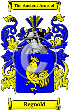 Regnold Family Crest/Coat of Arms