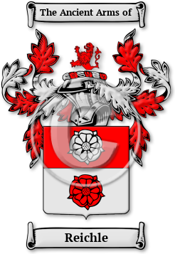 Reichle Family Crest Download (jpg) Legacy Series - 150 DPI