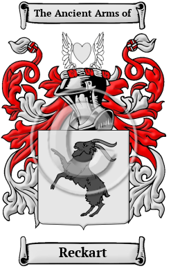 Reckart Family Crest/Coat of Arms