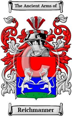Reichmanner Family Crest/Coat of Arms