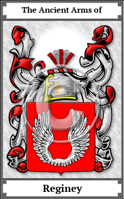 Reginey Family Crest Download (JPG)  Book Plated - 150 DPI