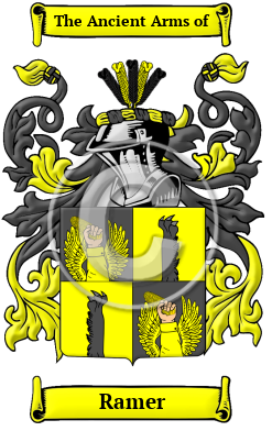 Ramer Family Crest/Coat of Arms