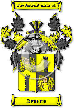 Remore Family Crest Download (jpg) Legacy Series - 150 DPI