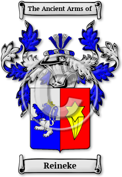Reineke Family Crest Download (JPG) Legacy Series - 600 DPI
