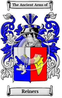 Reiners Family Crest/Coat of Arms