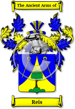 Reis Family Crest Download (JPG) Legacy Series - 600 DPI