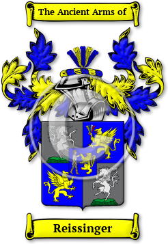 Reissinger Family Crest Download (jpg) Legacy Series - 150 DPI