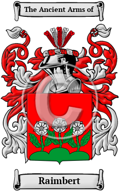 Raimbert Family Crest/Coat of Arms