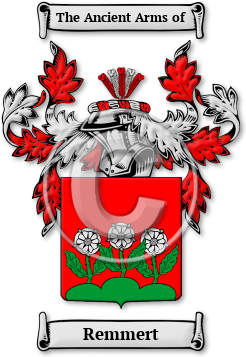 Remmert Family Crest Download (jpg) Legacy Series - 150 DPI