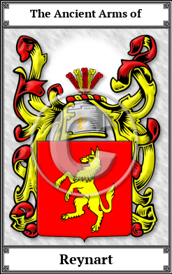 Reynart Family Crest Download (JPG)  Book Plated - 150 DPI