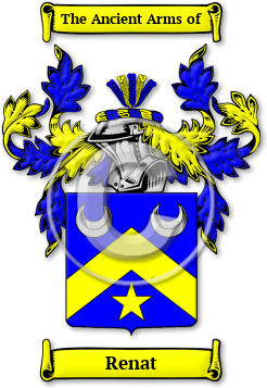 Renat Family Crest Download (jpg) Legacy Series - 150 DPI