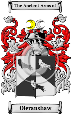 Oleranshaw Family Crest/Coat of Arms