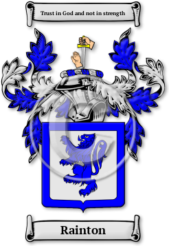 Rainton Family Crest Download (JPG) Legacy Series - 600 DPI