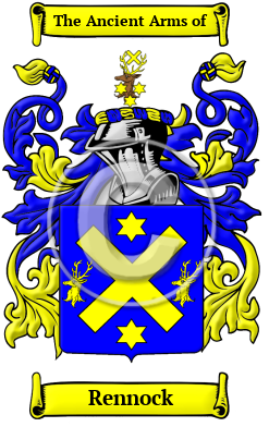 Rennock Family Crest/Coat of Arms
