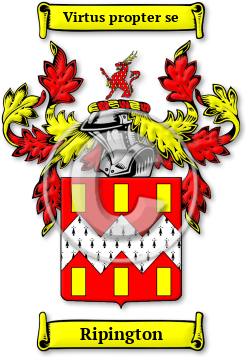 Ripington Family Crest Download (JPG) Legacy Series - 300 DPI