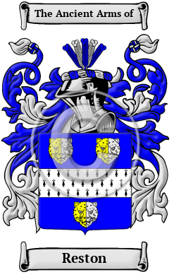 Reston Family Crest/Coat of Arms