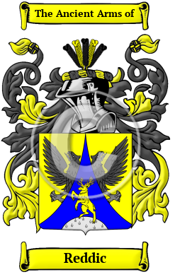 Reddic Family Crest/Coat of Arms