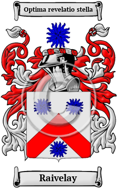 Raivelay Family Crest/Coat of Arms
