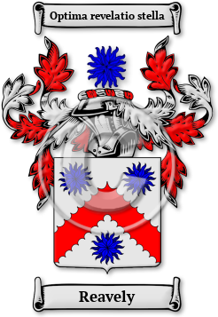 Reavely Family Crest Download (jpg) Legacy Series - 150 DPI