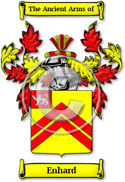 Enhard Family Crest Download (jpg) Legacy Series - 150 DPI
