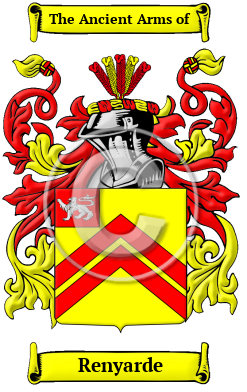 Renyarde Family Crest/Coat of Arms