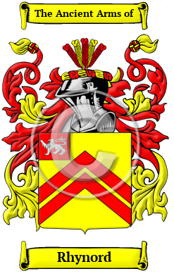 Rhynord Family Crest/Coat of Arms