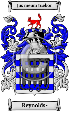 Reynolds- Family Crest Download (JPG) Heritage Series - 300 DPI
