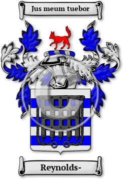 Reynolds- Family Crest Download (jpg) Legacy Series - 150 DPI