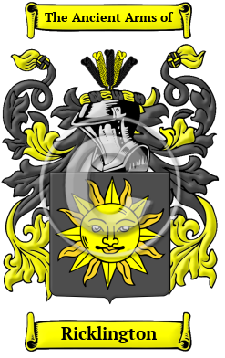 Ricklington Family Crest/Coat of Arms