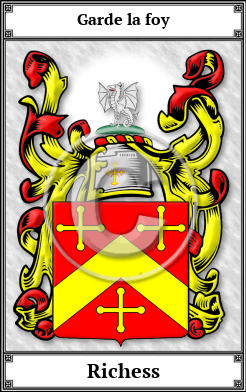 Richess Family Crest Download (JPG) Book Plated - 300 DPI