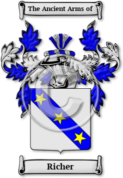 Richer Family Crest Download (jpg) Legacy Series - 150 DPI