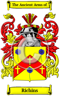 Richins Family Crest/Coat of Arms