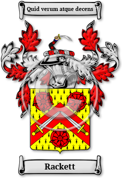 Rackett Family Crest Download (JPG) Legacy Series - 600 DPI
