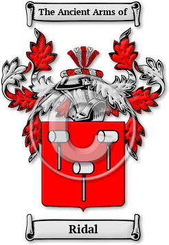 Ridal Family Crest Download (jpg) Legacy Series - 150 DPI