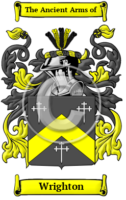 Wrighton Family Crest/Coat of Arms