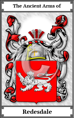 Redesdale Family Crest Download (JPG) Book Plated - 600 DPI