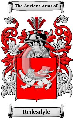 Redesdyle Family Crest/Coat of Arms