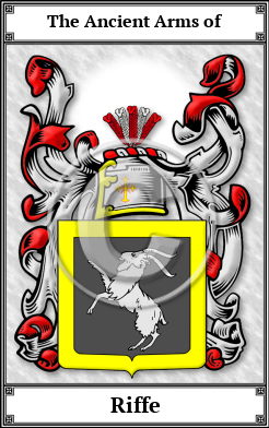 Riffe Family Crest Download (JPG)  Book Plated - 150 DPI