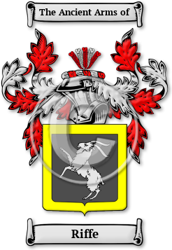 Riffe Family Crest Download (jpg) Legacy Series - 150 DPI